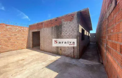 Casa com 2 dormitórios à venda, 140 m² por r$ 165.000 - jd bela vista - itapuí/sp