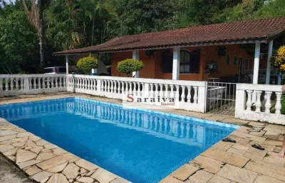 Chácara com 4 dormitórios à venda, 5000 m² por r$ 380.000,00 - mato dentro - mairinque/sp