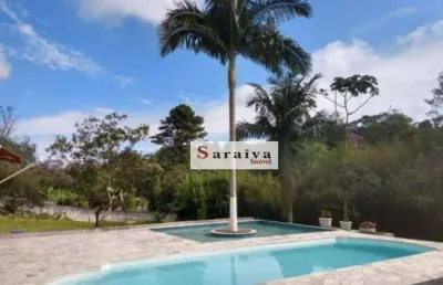 Chácara com 2 dormitórios à venda, 5000 m² por r$ 1.070.000,00 - represa - ribeirão pires/sp