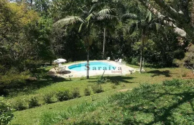 Chácara com 4 dormitórios à venda, 27450 m² por r$ 3.800.000,00 - loteamento m dos colibris - embu-guaçu/sp