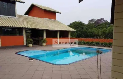 Chácara com 3 dormitórios à venda, 2350 m² por r$ 1.500.000,00 - zanzala - são bernardo do campo/sp