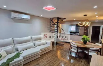Apartamento duplex à venda, 307 m² por r$ 1.950.000,00 - rudge ramos - são bernardo do campo/sp