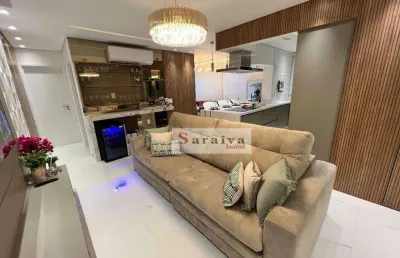 Apartamento com 2 dormitórios à venda, 78 m² por r$ 1.070.000,00 - vila baeta neves - são bernardo do campo/sp