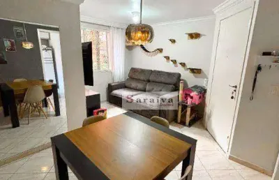 Apartamento com 3 dormitórios à venda, 73 m² por r$ 330.000 - demarchi - são bernardo do campo/sp