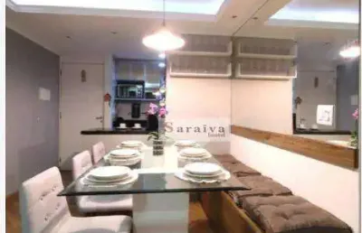 Apartamento com 2 dormitórios à venda, 47 m² por r$ 332.000 - taboão - são bernardo do campo/sp