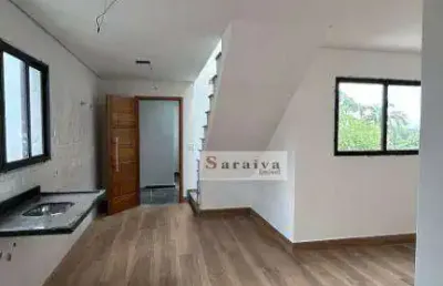 Cobertura com 2 dormitórios à venda, 104 m² por r$ 740.000,00 - jardim hollywood - são bernardo do campo/sp