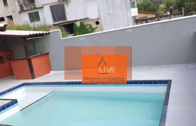 Casa com 4 dormitórios à venda, 198 m² por r$ 980.000,00 - serra grande - niterói/rj