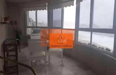 Apartamento com 4 dormitórios à venda, 330 m² por r$ 4.990.000,00 - copacabana - rio de janeiro/rj