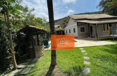 Live vende: excelente casa com 4 quartos, 445 m² por r$ 950.000 - itaipu - niterói/rj