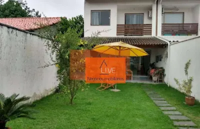 Casa com 3 dormitórios à venda, 180 m² por r$ 830.000,00 - itaipu - niterói/rj