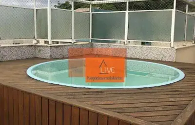 Cobertura com 2 dormitórios à venda, 138 m² por r$ 580.000,00 - maria paula - são gonçalo/rj