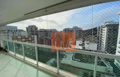 Live vende: ótimo apartamento com 2 quartos, varanda, lazer e vaga, 82 m² por r$ 860.000 - icaraí - niterói/rj