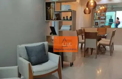 Live vende - apartamento com 3 dormitórios à venda, 90 m² por r$ 840.000 - santa rosa - niterói/rj