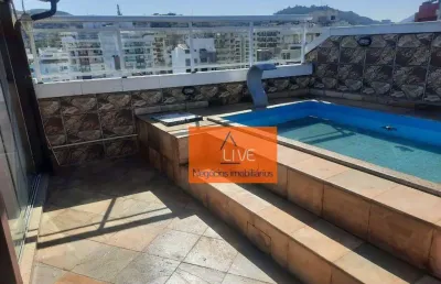 Cobertura com 3 dormitórios à venda, 130 m² por r$ 1.250.000,00 - icaraí - niterói/rj