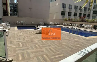 Live vende - cobertura a venda, quadra da praia, vista lateral mar, pão de açúcar e cristo, 180 m² por r$ 1.350.000 - icaraí - niterói/rj