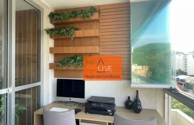 Apartamento com 2 dormitórios à venda, 78 m² por r$ 648.000,00 - santa rosa - niterói/rj