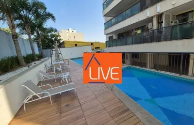 Live vende excelente apartamento com 3 quartos 1 suíte, lazer completo, varanda, 1 vaga, pronto para morar.