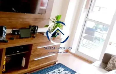 Lindo apartamento de 84m² na vila valparaíso em santo andré