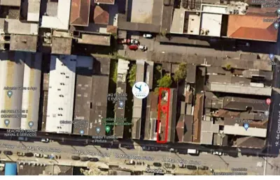 Terreno à venda na Rua Marechal Pêgo Júnior, Vila Nova, Santos