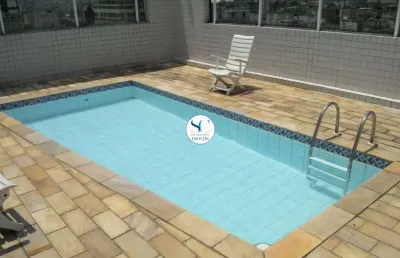 Apartamento para aluguel, 3 quartos, 1 suíte, 2 vagas, gonzaga - santos/sp