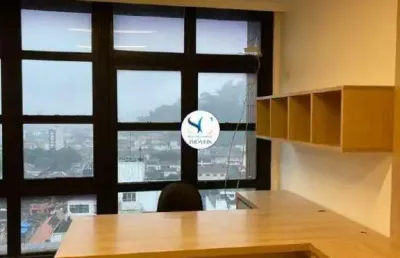 Sala comercial à venda na Praça República, Centro, Santos