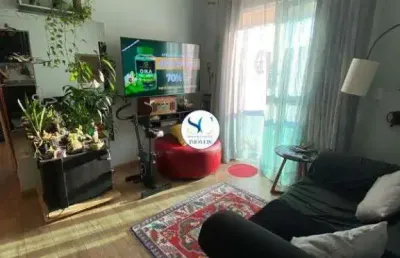 Apartamento à venda com 1 dormitório com suíte, lavabo e lazer