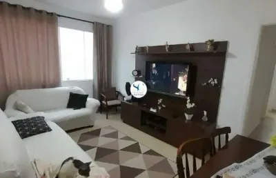 Apartamento à venda, 2 quartos, 1 vaga, vila mathias - santos/sp