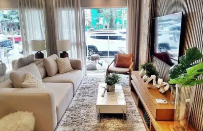 Apartamento à venda, 3 quartos, 3 suítes, 2 vagas, gonzaga - santos/sp
