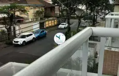 Apartamento à venda 2 dormitórios no boqueirão em santos