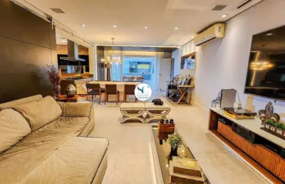 Apartamento à venda, 3 quartos, 3 suítes, 3 vagas, aparecida - santos/sp