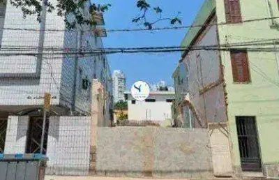 Terreno comercial para alugar na Rua Pasteur, Gonzaga, Santos