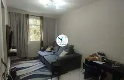 Vende-se apartamento mobiliado em são vicente, no morro dos barbosas