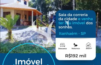 Refúgio dos sonhos: chácara encantadora em itanhaém ao lado do rio preto