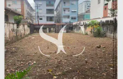 Terreno à venda na Rua Ricardo Pinto, Aparecida, Santos