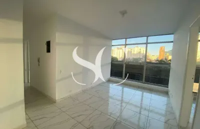 Apartamento de dois dormitórios em frente a praia na aparecida!