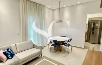 Vende-se apartamento de 02 dormitórios no bairro de itararé em são vicente - frente mar
