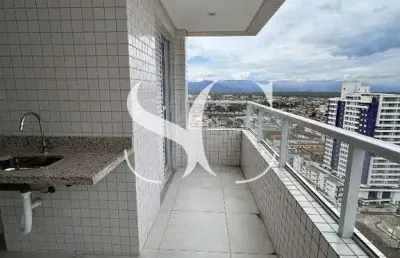 Vende-se apartamento com 02 suítes e lazer completo, venda no bairro de aviação na cidade da praia grande