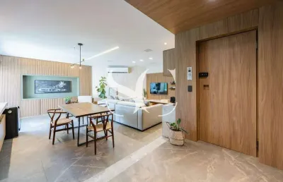 Vende-se apartamento de 03 suítes, no bairro de aparecida em santos - porteira fechada!