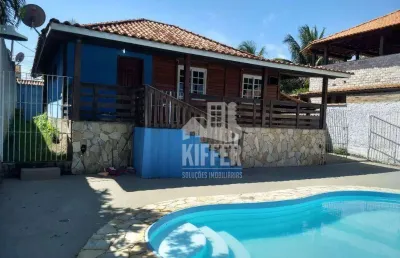 Casa linear com piscina, vista mar e 500m² de terreno – 1 quadra da praia – itaipuaçu