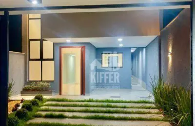Casa moderna com 3 quartos (1 suíte), piscina e área gourmet – fino acabamento – próxima da praia