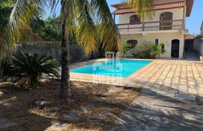 Casa com 3 quartos à venda, 200 m² por r$ 620.000 - jardim atlântico central (itaipuaçu) - maricá/rj