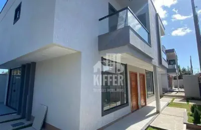 Casa à venda, 122 m² por r$ 495.000,00 - itaipuaçu - maricá/rj