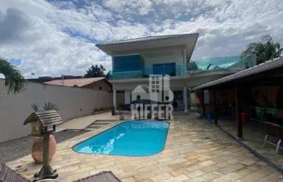 Casa com 5 quartos à venda, 630 m² por r$ 2.700.000,00 - itapeba - maricá/rj