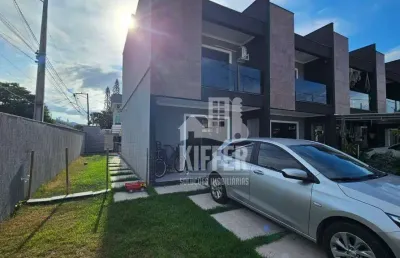 Casa com 2 suítes à venda, 80 m² por r$ 450.000 - itaipuaçu - maricá/rj