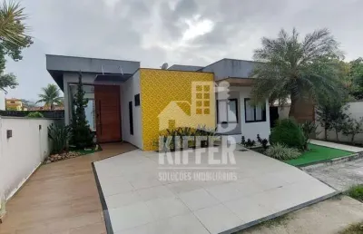 Casa com 4 quartos à venda, 189 m² por r$ 730.000 - itaocaia valley - maricá/rj