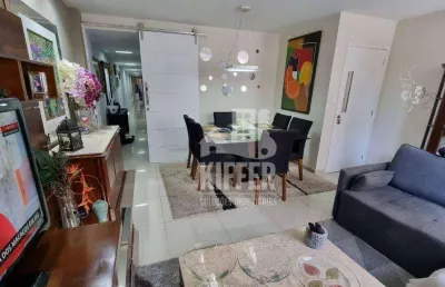 Apartamento de 140m² com 2 suítes – sol da manhã em icaraí