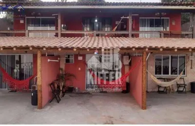 Pousada com 8 quartos à venda, 250 m² por r$ 950.000 - jacaroá - maricá/rj