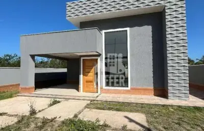Casa com 3 quartos, suíte, pé direito alto e quintal amplo em jardim atlântico – 480m²