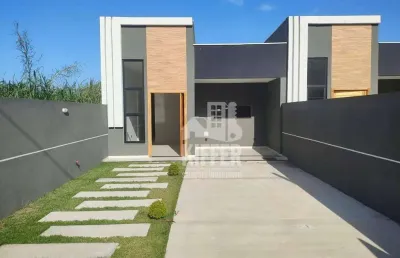 Casa com 3 dormitórios à venda, 90 m² por r$ 496.600,00 - barroco (itaipuaçu) - maricá/rj