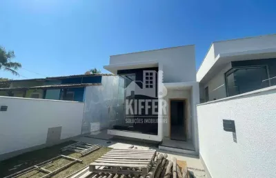 Casa com 3 dormitórios à venda, 105 m² por r$ 650.000,00 - jardim atlântico leste (itaipuaçu) - maricá/rj
